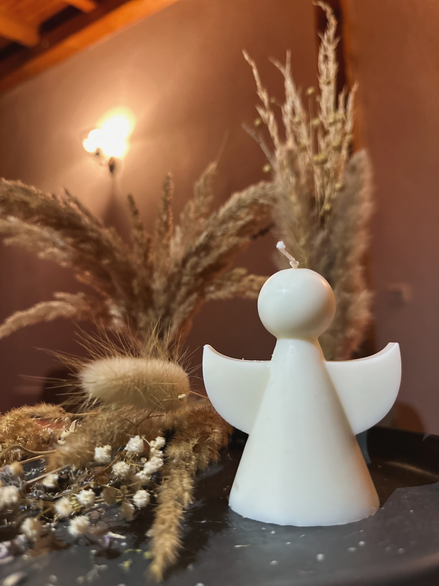 Svijeća anđeo od sojinog voska